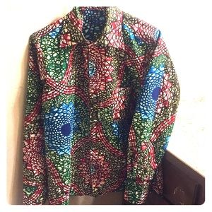 Colorful brand new African shirt